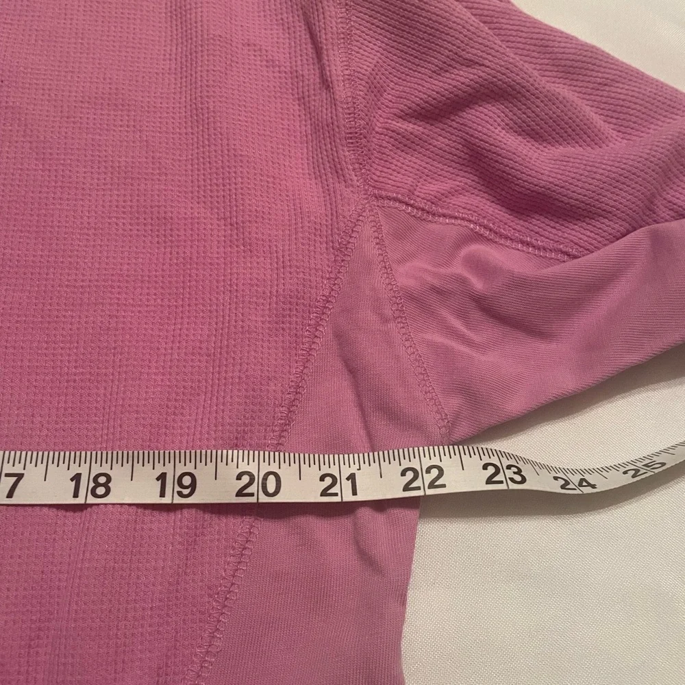 Wild Fable Comfy Pink Ribbed Detail Long Sleeve Top, Size Large‎ - Picture 5 of 8